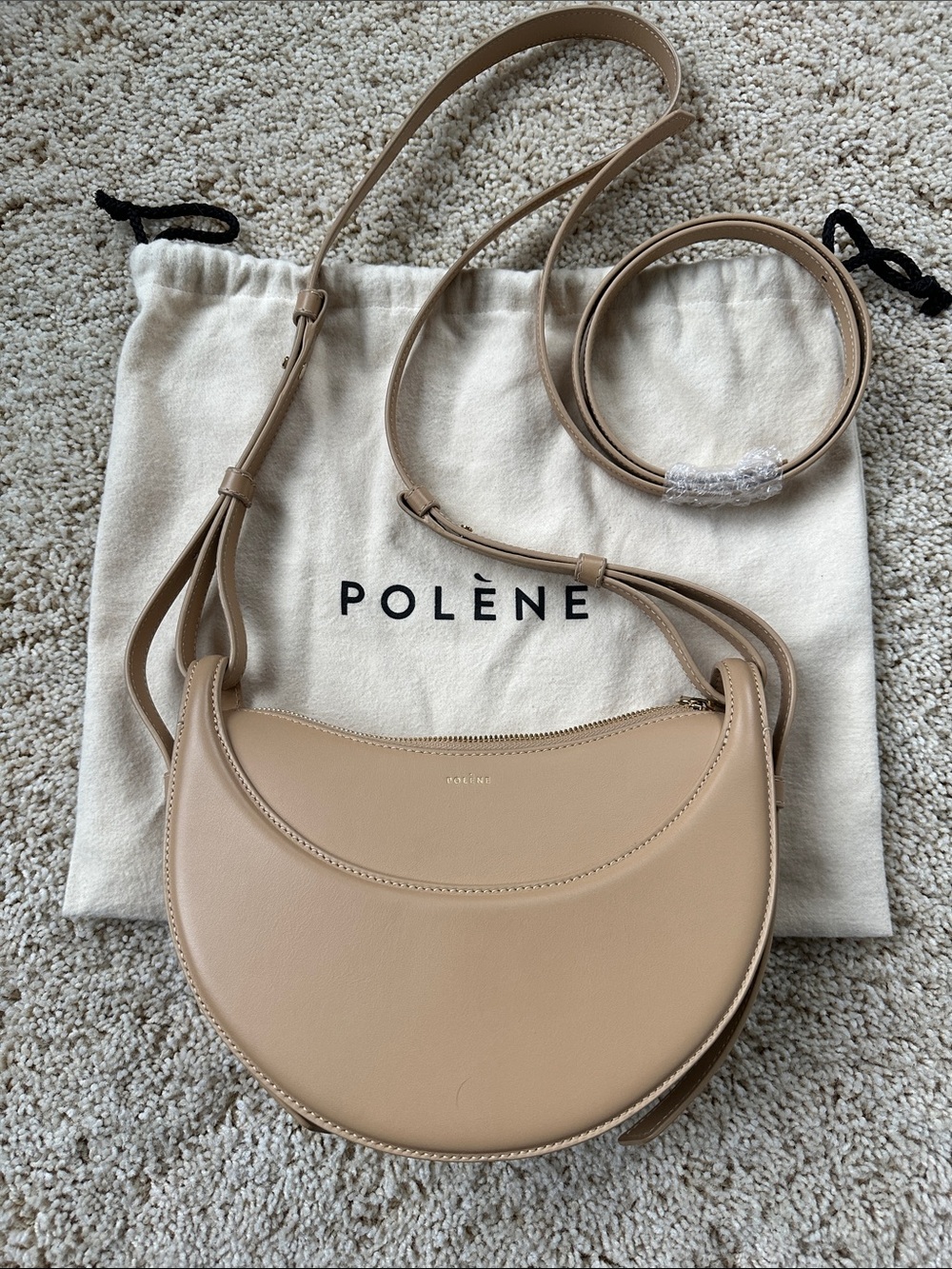 Polène Numéro Dix smooth leather